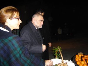 Predsjednik bira sa doma�inskog stola za zdravicu