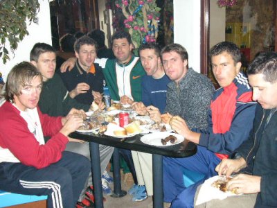 ekipa Domagojevih gusara na zajedni�koj ve�eri