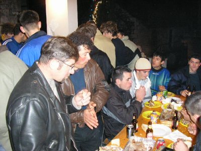 Zajedni�ka ve�era za sudionike turnira u restoranu "Kod ro�aka"